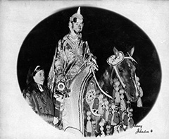 Native Costume (with fake beard!)