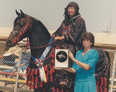 Forseyne and Jim, Arabian Native Costume